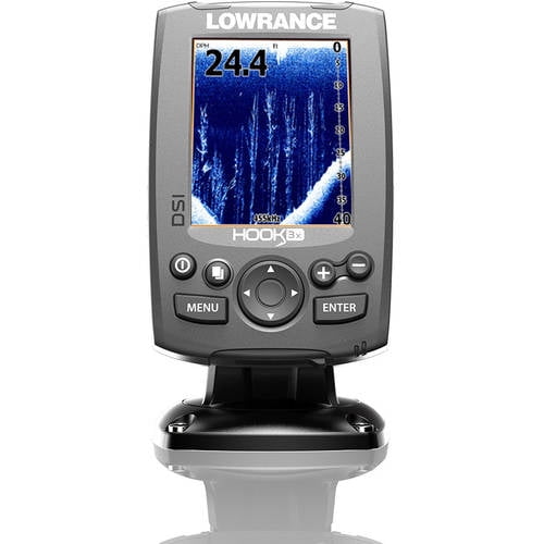 Lowrance HOOK3X DSI Fishfinder with XDCR 455/800 Transducer