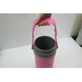 thumbnail image 3 of Wellness 128 oz Pink Plastic Water Bottle with Screw Cap, 3 of 6