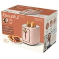 thumbnail image 5 of Beautiful 2 Slice Toaster with Touch-Activated Display, Rose by Drew Barrymore, 5 of 9