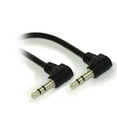 thumbnail image 2 of 6ft DOUBLE ANGLED 3.5mm Mini Stereo TRS Male to Male Speaker Cable, 2 of 2