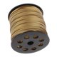 thumbnail image 3 of Hilo de cuero de gamuza plana de 2,6 mm para joyas, cordones de hilo, 100 yardas/rollo Dorado Hugo Cordón plano de PU de Corea, 3 of 7
