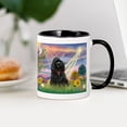 thumbnail image 3 of CafePress - Cloud Angel & Black Cocker Mug - 11 oz Ceramic Mug - Novelty Coffee Tea Cup, 3 of 4