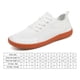 thumbnail image 2 of Zapatos anchos descalzos zapatillas de deporte de malla de moda antideslizantes sólidas para actividades al aire libre, 2 of 9
