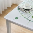 thumbnail image 4 of BANET White Pot Dot Black And White Art Rectangle Table Cloth Cover Decorations Fabric Rectangle Tablecloth Home Dining Room Kitchen Decor white, 4 of 7