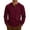 10# Wine, variant on Mens Long Sleeve Henley Shirts Muscle Fit Ribbed Knit T-Shirt Lightweight Thermal Undershirts Workout Athletic Tee Shirt Black M