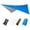 Blue, variant on jinwen Tent Tarp 230x140cm Fly Tent Tarpaulin Canopy Ground Cloth Green