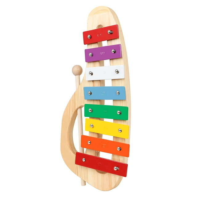 OULII Musical Instruments Toy Hand Knock Piano Metal Develop Rhythm and Music Sense 1 Set
