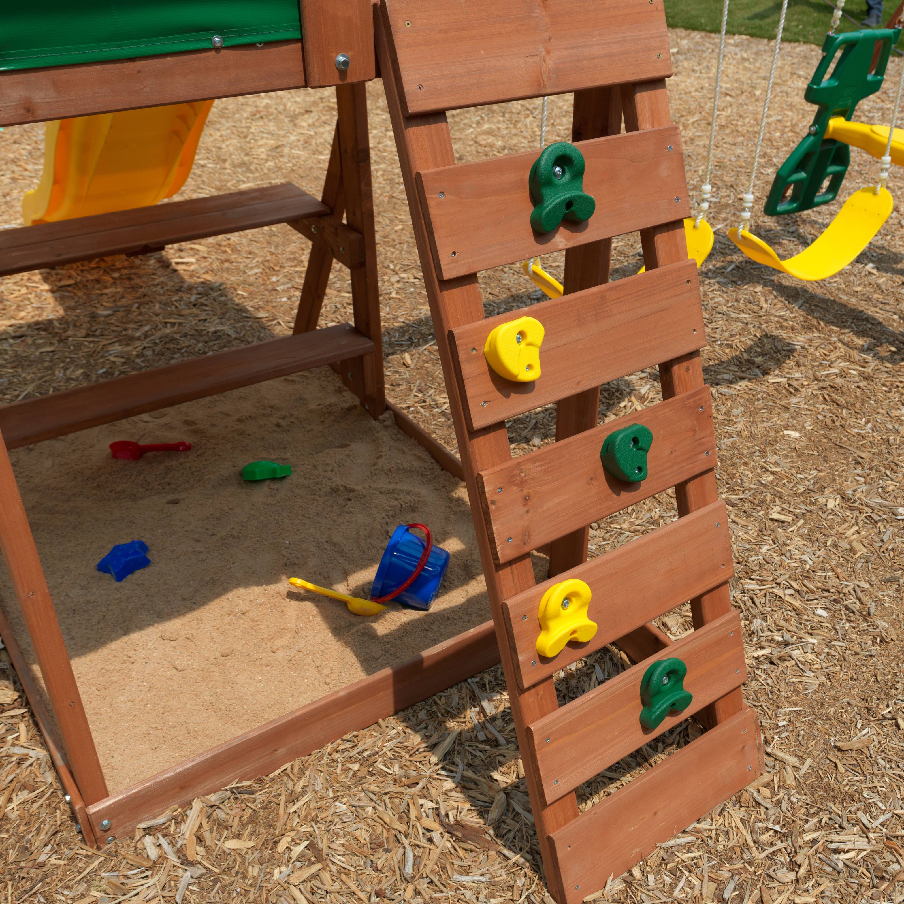 kidkraft cedarbrook wooden playset
