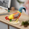 thumbnail image 3 of Transemion Resin Statue Chicken Statue Decorative Backyard Patio for Lawn Pecking S 1Set, 3 of 6
