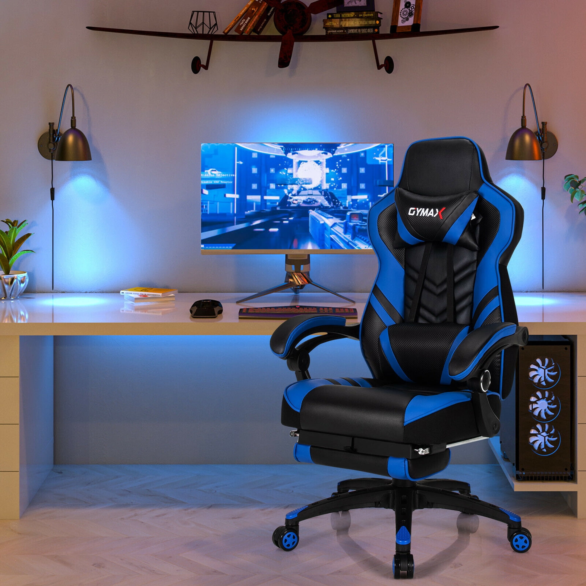 Gymax Office Computer Desk Chair Gaming Chair - Thumbnail 3