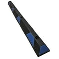 thumbnail image 2 of Heavy Duty Rubber Parking Block Curbs w/ Asphalt Spikes - Height: 3.75" - Length: 22" - Color: Blue on Black - 1 Piece, 2 of 2