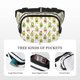 thumbnail image 5 of Balery Avocado Playing Music Mochila Cinturón para Mujeres y Hombres, Bolsa de Cintura Impermeable de Doble Capa con Correa, 5 of 9