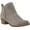 Periscope Oiled Suede, variant on Lucky Brand Basel3 Dark Stone suede Side Zip Perforated Leather Block Heel Boot (Dark Stone, 11)