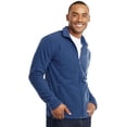 thumbnail image 2 of Knocker Men's Soft Fleece Full Zip Up Mid-Weight Winter Warm Sweater Jacket, 2 of 4