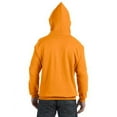 thumbnail image 2 of The Hanes 78 oz EcoSmart 50/50 Pullover Hood - SAFETY ORANGE - L, 2 of 2