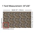 thumbnail image 3 of Castle Fairy Zebra Leopard Print Fabric by the Yard 3 Yard,Abstract Patchwork Fabric for Sewing,Animal Print Room Decor Fabric by the Yard,Microfiber Boys Bedroom Decor, 3 of 6