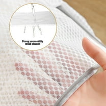 Kdkad Mesh Laundry Bags, Honeycomb Delicates Bags for Washing Machine, lingerie bags for Laundry, Travel Storage Organize Bag for Cotton Clothes,Sheet, Shoes