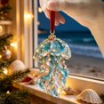 thumbnail image 6 of Jellyfish 2D Acrylic Christmas Ornaments, Flat Sea Animal Hanging Decoration for Christmas Tree Holiday Home Decor, Festive Xmas Tree Ornament Keepsake Gift for Family Friends 1pc, 6 of 7