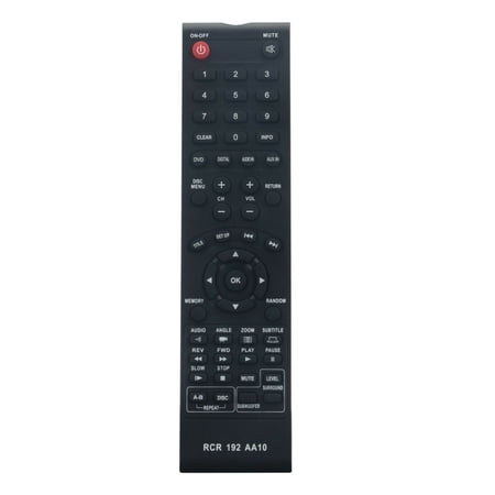 RCR 192 AA10 Replace Remote for RCA Stereo System RTD3236 RTD3136 RTD3131 DVD