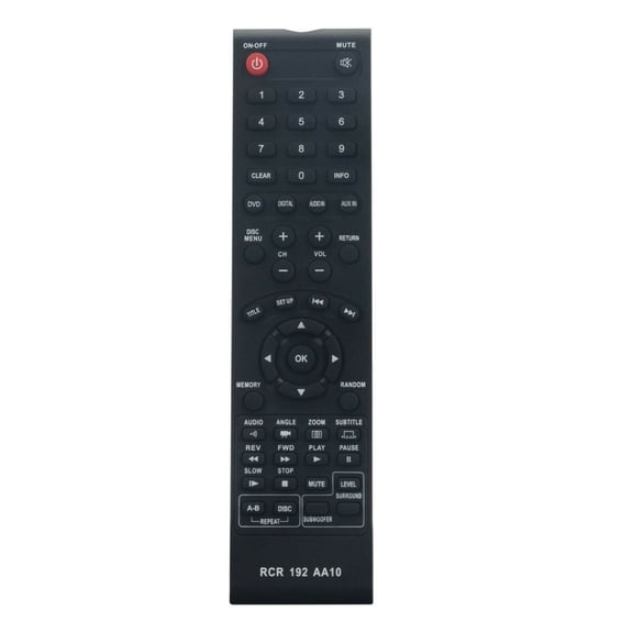 RCR192AA10 Replace Remote for RCA DVD RTD3133 1RTD3133 RTD3236 RTD3136 RTD3131