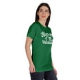 thumbnail image 2 of Inkmeso Kiss Me I'm Vaccinated Funny Pro Vaccine Crew Neck T-shirt For Women's-SC, 2 of 8