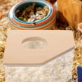 thumbnail image 5 of Niceauty Hamster Sand Dish Acrylic Triangular for Pet Hamster 1 Set, 5 of 7
