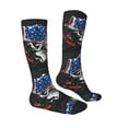 thumbnail image 3 of Easygdp Largemouth Bass Fish In Usa Fashionable Adult Sockings&Sports Sockings&Breathable Sockings, Non-Pilling,Contrasting Color Design, 3 of 9