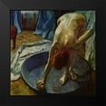 thumbnail image 2 of Degas, Edgar 12x12 Black Modern Framed Museum Art Print Titled - Woman in a Tub, 2 of 5