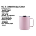 thumbnail image 4 of Termo 14oz De Acero Inoxidable Térmico Taza Para Café 414ml, 4 of 10
