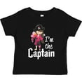 thumbnail image 3 of Inktastic I'm the Captain Pirate Girl Girls Toddler T-Shirt, 3 of 5