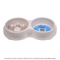 thumbnail image 3 of Plato Doble para Mascotas Pets & More Varios Colores 1 Pieza, 3 of 4