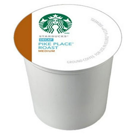 Starbucks Decaf Pike Place Roast Medium K-Cups - 24 Pack - Walmart.com