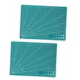 thumbnail image 3 of yotijay 2Pcs Gridded Cut Boards, Cutting Mats Engraving Art Mat Sewing Mats Double Sided 30cmx22cmx0.9mm, 3 of 9