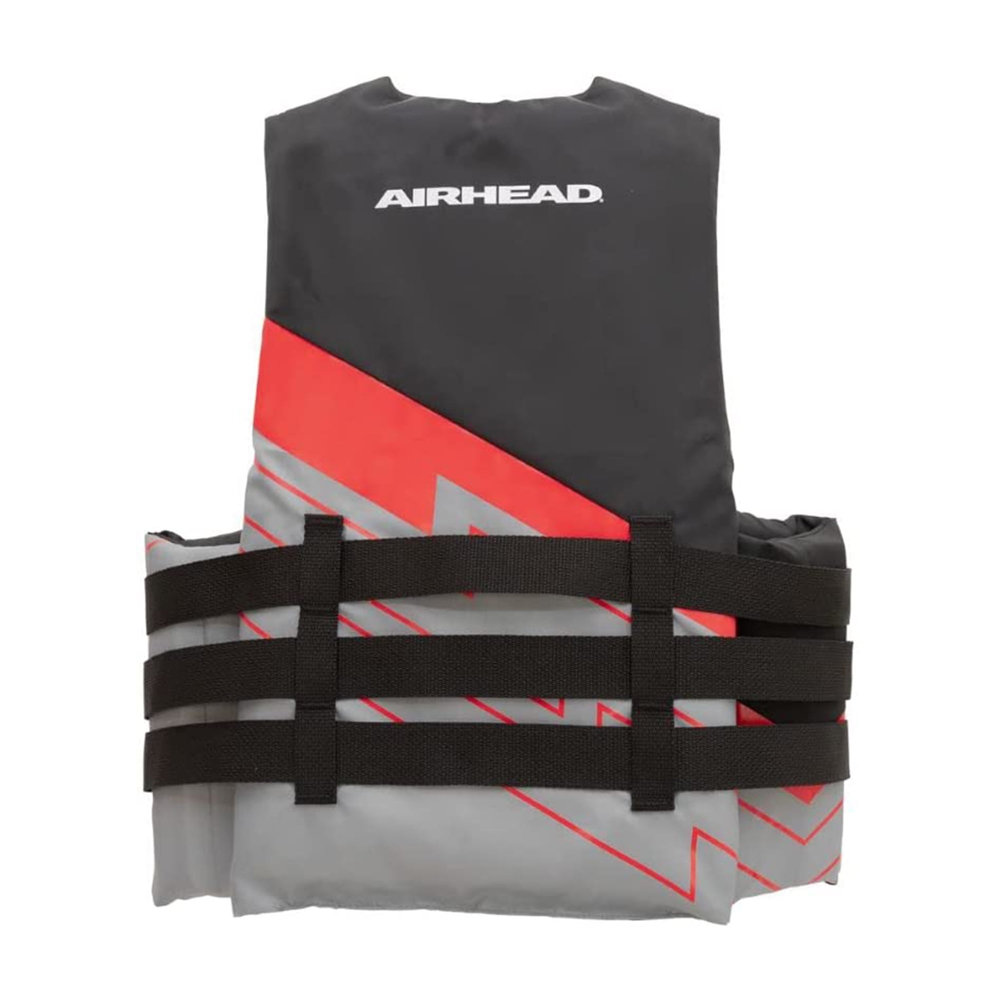 Kwik Tek Airhead Bolt Type III Adult Life Vest Jacket, 2XL/3XL, Red