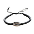 thumbnail image 3 of Qarigey 1 juego de pulseras trenzadas hechas a mano, cómoda de concha, ambiente exótico, niñas adolescentes, accesorio de moda para vestido Type3 NO3, 3 of 6