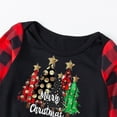 thumbnail image 6 of Penkiiy Matching Christmas Pajamas For Family Xmas Holiday Pjs Elf Plaid Sleepwear Outfit Sets For Women/Men/Couples/Adult M Black, 6 of 6