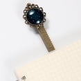 thumbnail image 4 of Gemini Book Accessories: Lace Bookmark in Antique Bronze - the Gift for Book Lovers and Readers, 4 of 5