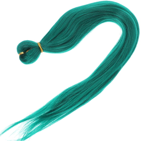 Milisten Pre Stretched Green Braiding Hair Synthetic Long Hair Extensions for Braids