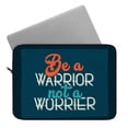thumbnail image 2 of Be a Warrior Not a Worrier Dell 16" Sleeve - Funny Laptop Sleeve - Printed Laptop Sleeve with Zipper, 2 of 5