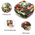 thumbnail image 3 of Sanitary Napkin Storage Bag, Colorful Floral Garden Fruits Vintage Style Portable Menstrual Pad Bag for Teen Girls Store Panty Liners Tampons Sanitary Pads for Women Ladies, 3 of 6