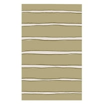 SAFAVIEH Martha Stewart Chalk Stripe Area Rug, Toffee Gold, 9' x 12'