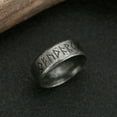 thumbnail image 1 of 1pc Norse Viking Amulet Rune Ring for Men - Fashionable and Protective Jewelry, 1 of 5