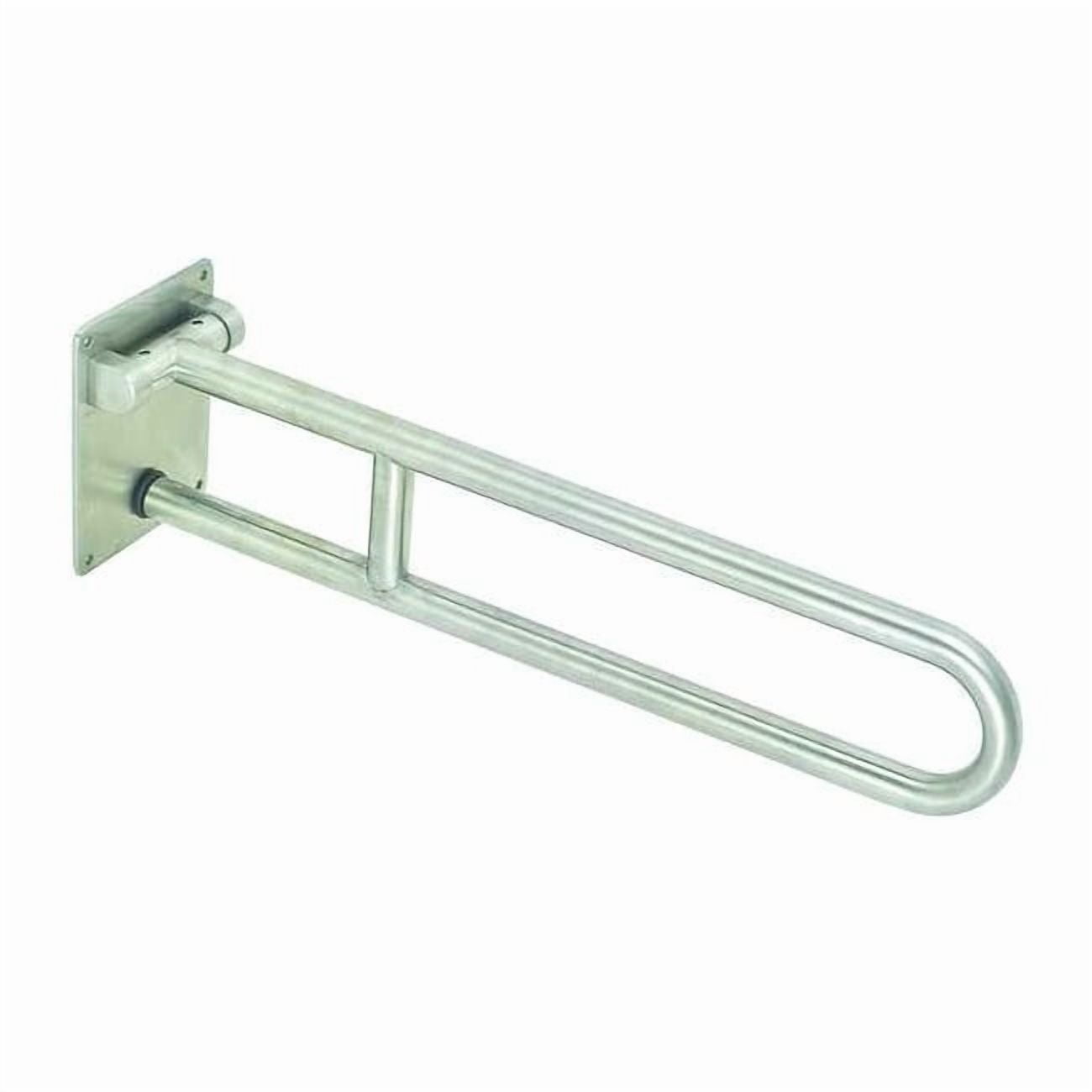 Wall Mount Safety Rail/Bar, 30" L, Stainless Steel, Satin 4WMH6