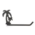thumbnail image 3 of handcrafted nautical decor palm tree wall mounted toilet paper holder, 3 of 7