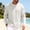 White, variant on ZUBKTE Long Sleeve Shirts for Men - Quick Dry Moisture Wicking UV Sun Protection T-Shirts for Fishing Workout Athletic Gym S-3XL