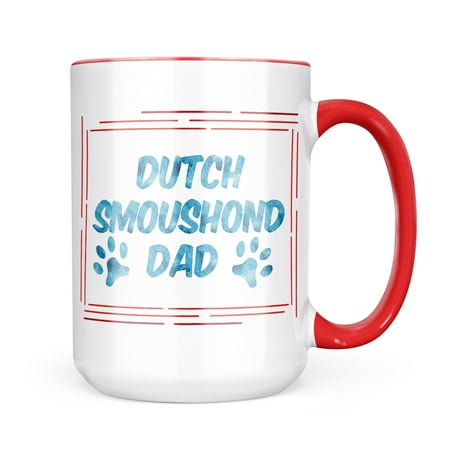 

Neonblond Dog & Cat Dad Dutch Smoushond Mug gift for Coffee Tea lovers