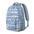 thumbnail image 2 of Boho Chic Commuter Bag - Tribal Print Backpack, Large Capacity, Durable Oxford, Ideal for Campus & Everyday Use, 2 of 6