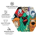 thumbnail image 3 of Lsque Scooby-Doo Pattern 4" Drink Coasters Set of 6, Leather Absorbent Coasters, Table Coaster Set Decorative Coffee Cup Coasters Housewarming Gift, 3 of 7