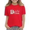 thumbnail image 2 of Juslio Boy Letter Pattern T Shirts Comfortable Breathable Crew, Neck Casual Short Sleeved Tops Shirts Sizes 2-18, 2 of 9