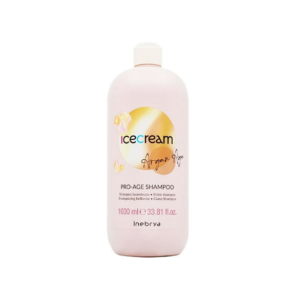 Inebrya Argan Age Shampoo 1000ml Profesional con Aceite de Argán Hidratante